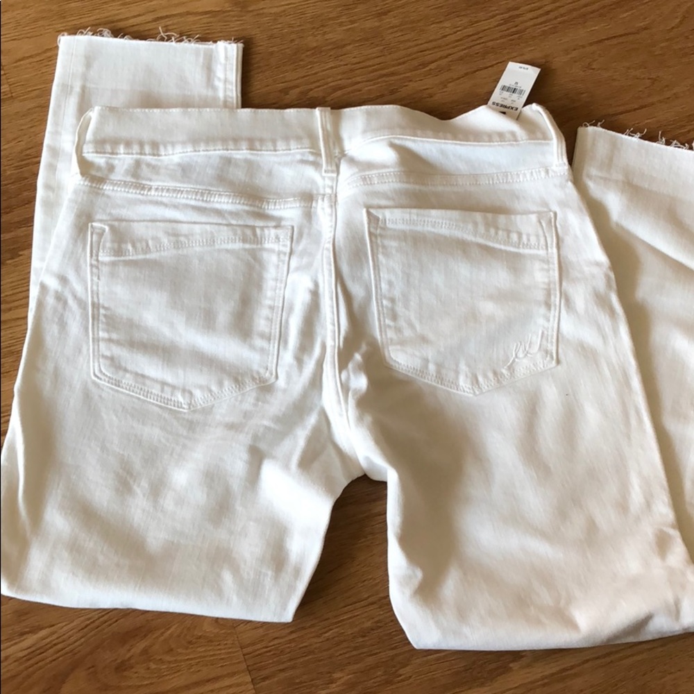 Express white jeans
